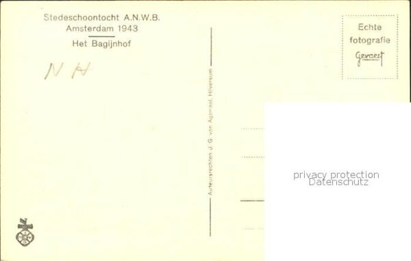 Amsterdam Niederlande Stedeschoontocht Bagijnhof – Bild 2