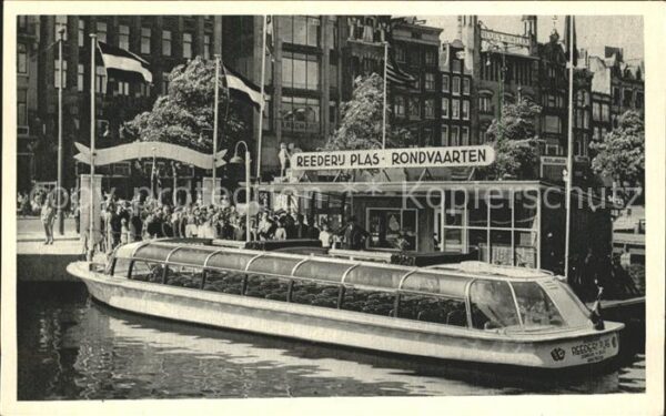Amsterdam Niederlande Reederij Plas