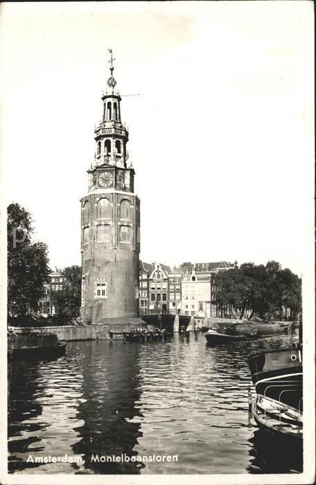 Amsterdam Niederlande Montelbaanstoren