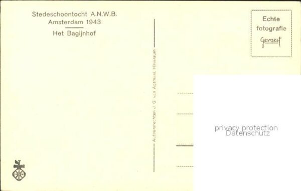 Amsterdam Niederlande Stedeschoontocht Bagijnhof – Bild 2