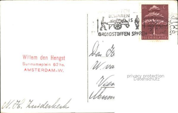 Amsterdam Niederlande Groenburgwal – Bild 2