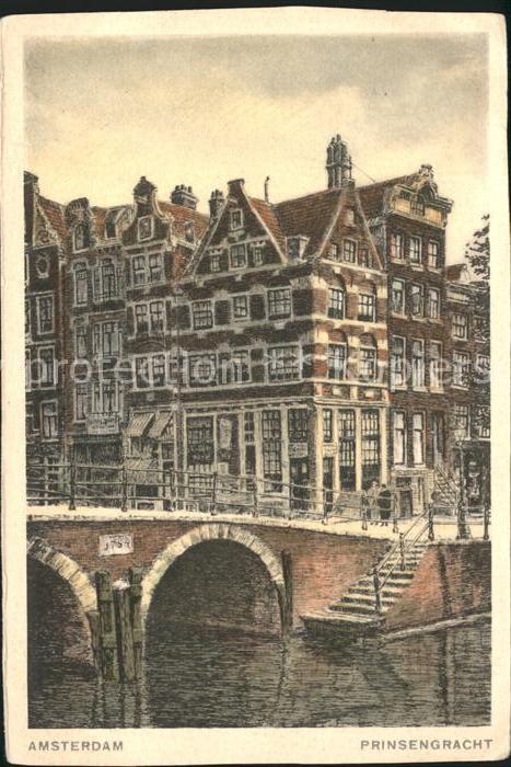 Amsterdam Niederlande Prinsengracht