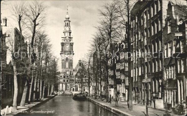 Amsterdam Niederlande Groenburgwal