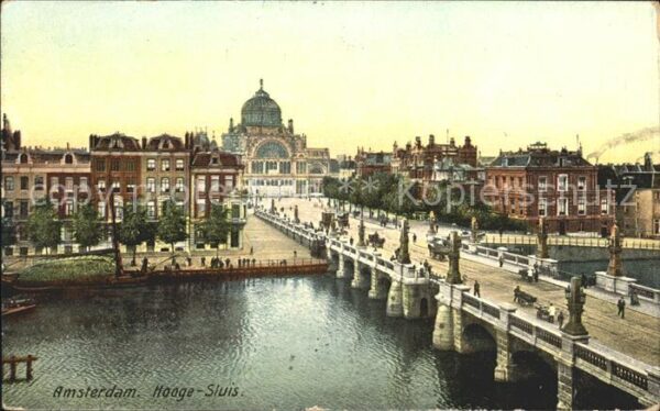 Amsterdam Niederlande Hooge Sluis