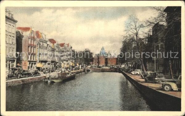 Amsterdam Niederlande Kloveniersburgwal Waag