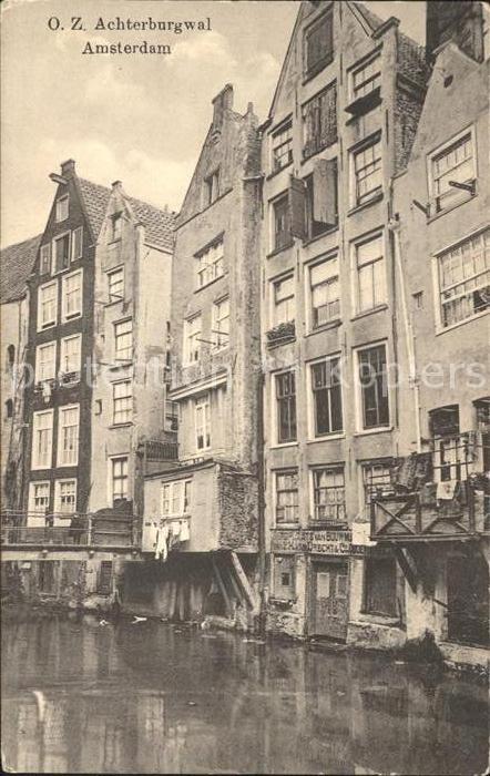 Amsterdam Niederlande Achterburgwal