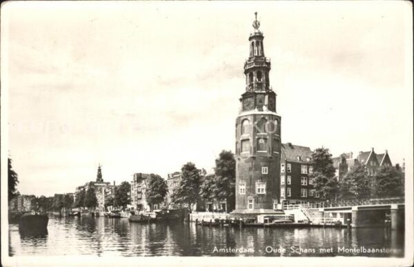 Amsterdam Niederlande Schans Montelbaanstoren