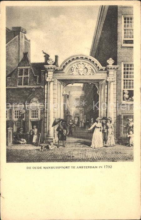 Amsterdam Niederlande Manhuispoort