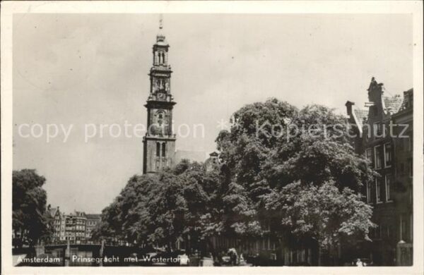 Amsterdam Niederlande Prinsegracht Westertoren