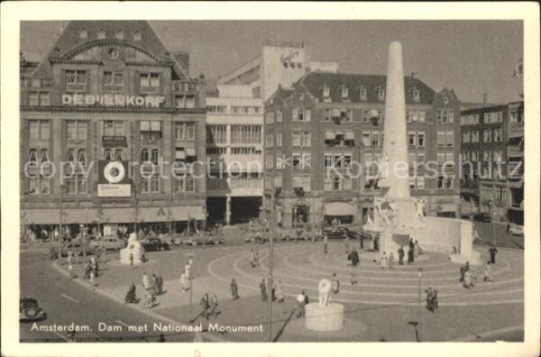 Amsterdam Niederlande Dam Nationaal Monument