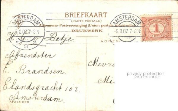 Amsterdam Niederlande Waag Kloventersburgwal – Bild 2