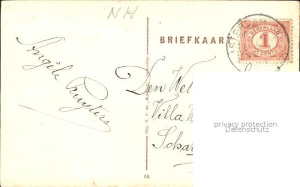 Amsterdam Niederlande Groene Burgwal – Bild 2