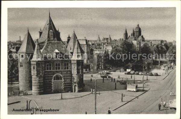 Amsterdam Niederlande Waaggebouw