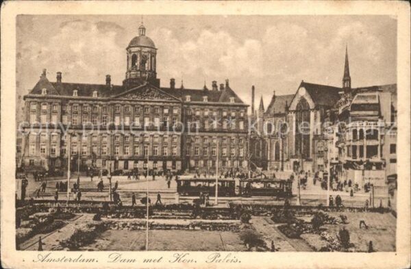Amsterdam Niederlande Dam Kon Paleis