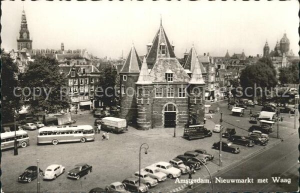 Amsterdam Niederlande Nieuwmarkt Waag