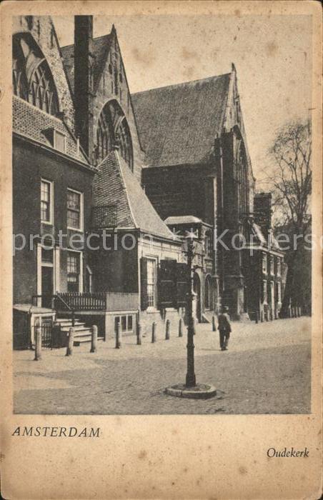 Amsterdam Niederlande Oudekerk