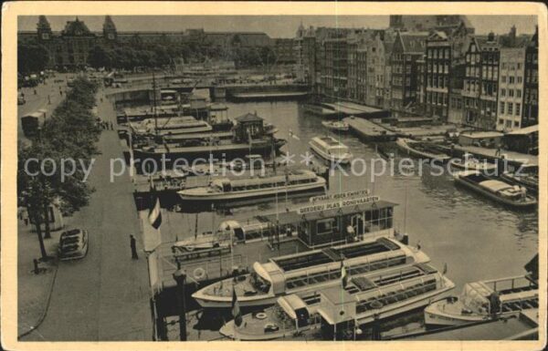 Amsterdam Niederlande Reederij Plas