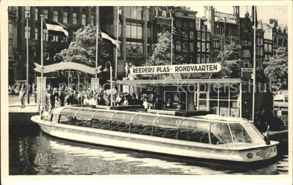 Amsterdam Niederlande Reederij Plas
