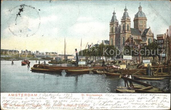 Amsterdam Niederlande St Nicolaaskerk