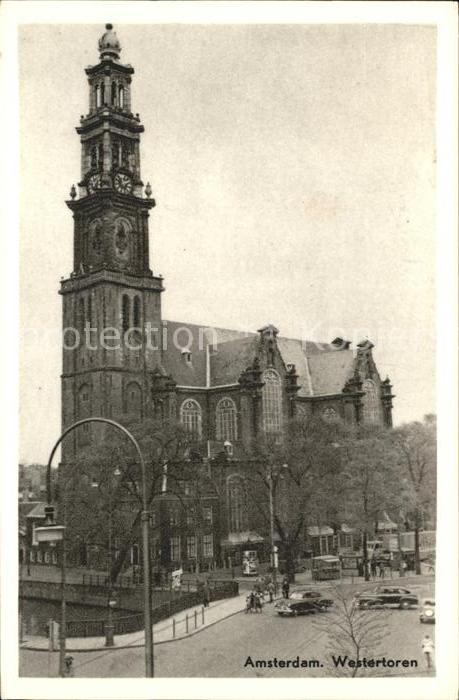Amsterdam Niederlande Westertoren