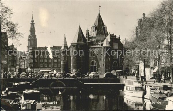 Amsterdam Niederlande Waaggebouw Nieuwmarkt