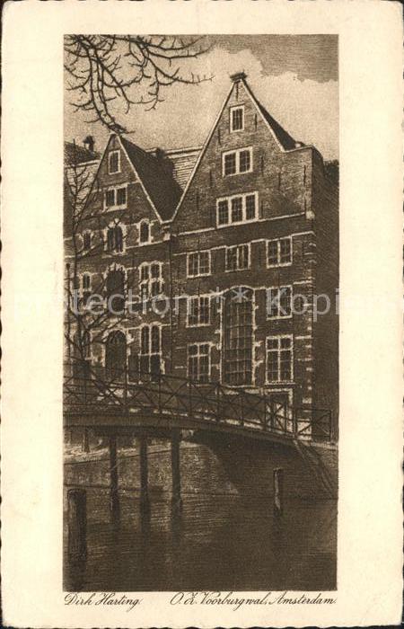 Amsterdam Niederlande Harting Voorburgwal