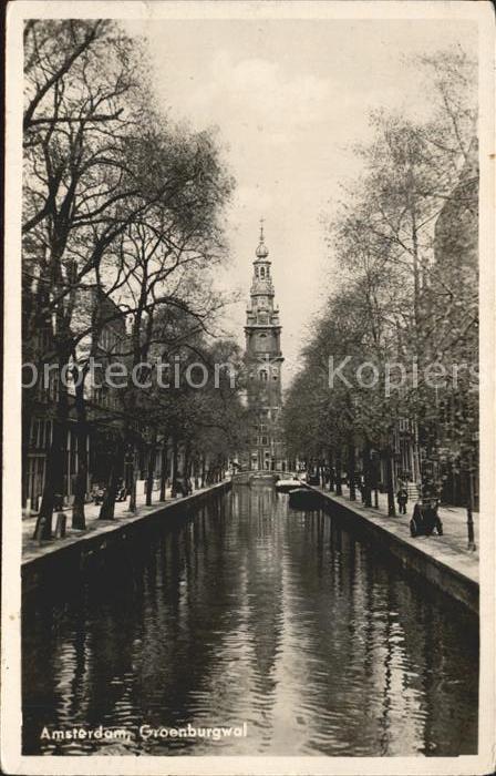 Amsterdam Niederlande Groenburgwal