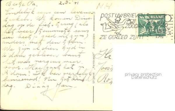 Amsterdam Niederlande Groenburgwal – Bild 2