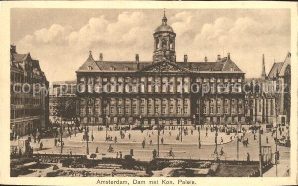 Amsterdam Niederlande Dam Kon Paleis