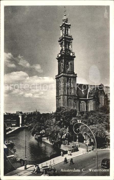 Amsterdam Niederlande Westertoren