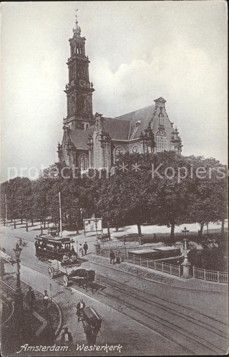 Amsterdam Niederlande Westerkerk