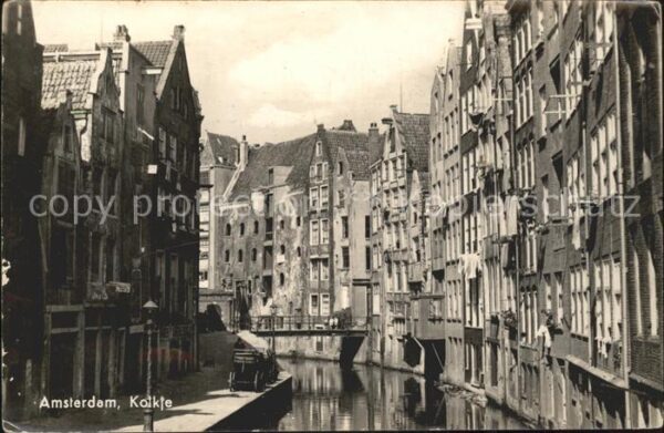 Amsterdam Niederlande Kolkje