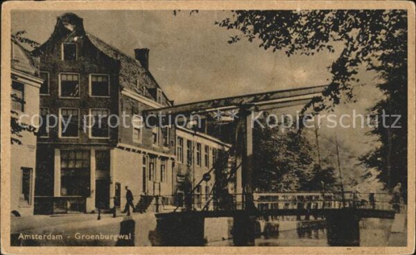 Amsterdam Niederlande Groenburgwal