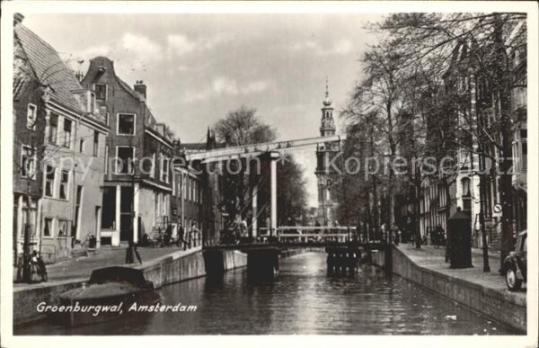 Amsterdam Niederlande Groenburgwal