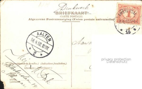 Amsterdam Niederlande Kloveniers Burgwal – Bild 2