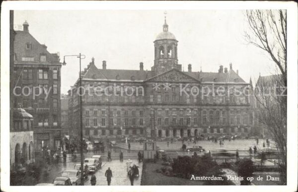 Amsterdam Niederlande Paleis Dam