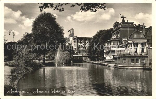 Amsterdam Niederlande American Hotel Lida