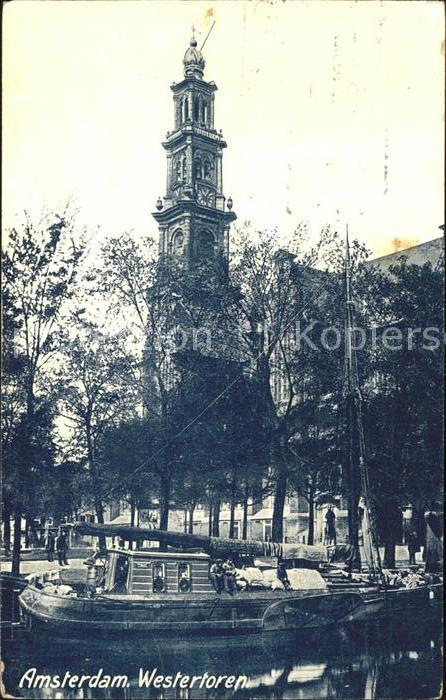 Amsterdam Niederlande Westertoren
