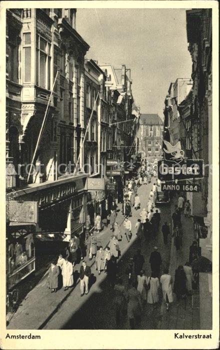 Amsterdam Niederlande Kalverstraat