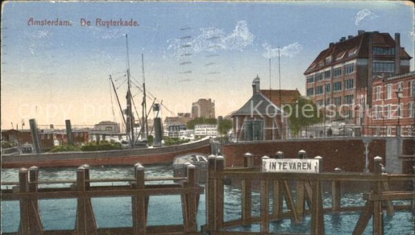 Amsterdam Niederlande Ruyterkade