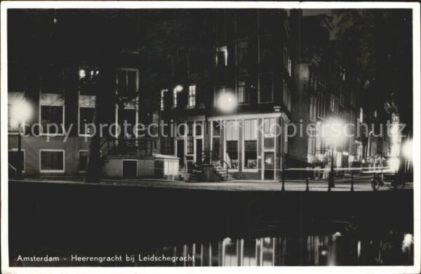 Amsterdam Niederlande Heerengracht Leidschegracht