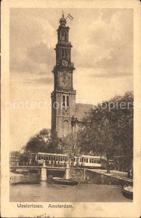 Amsterdam Niederlande Westertoren