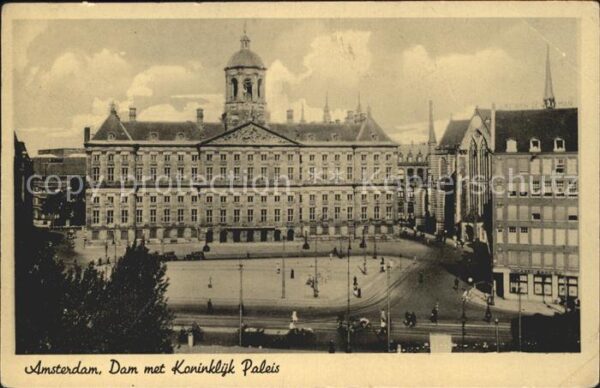 Amsterdam Niederlande Dam Koninkijk Paleis