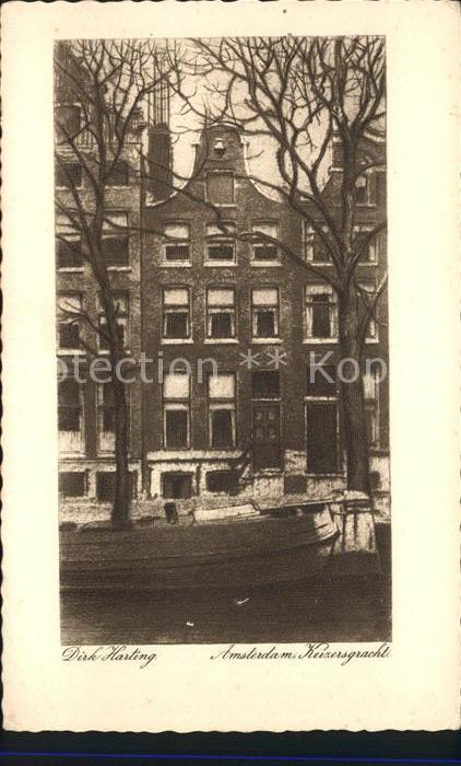 Amsterdam Niederlande Harting Keizersgracht