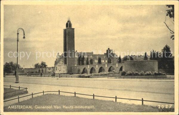 Amsterdam Niederlande Generaal Van Heutz monument