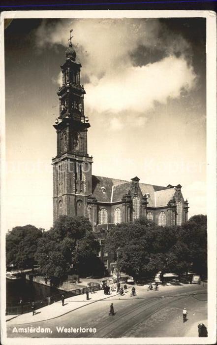 Amsterdam Niederlande Westertoren