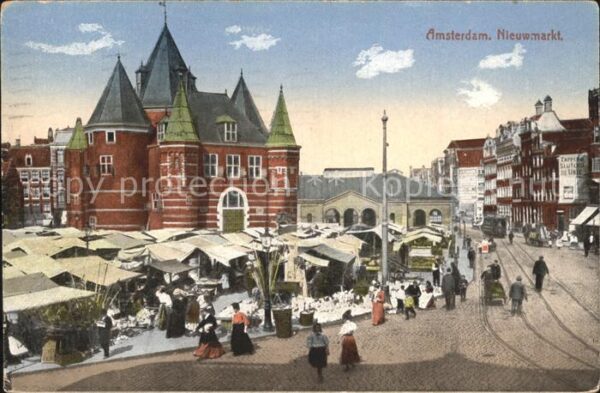 Amsterdam Niederlande Nieuwmarkt