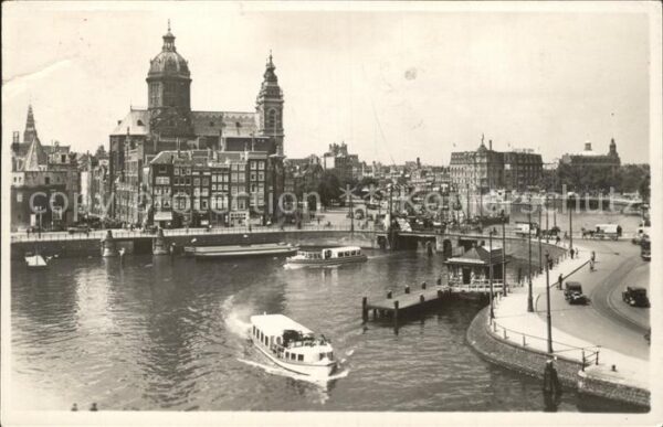 Amsterdam Niederlande Prins Hendrikkade St Nicolaaskerk