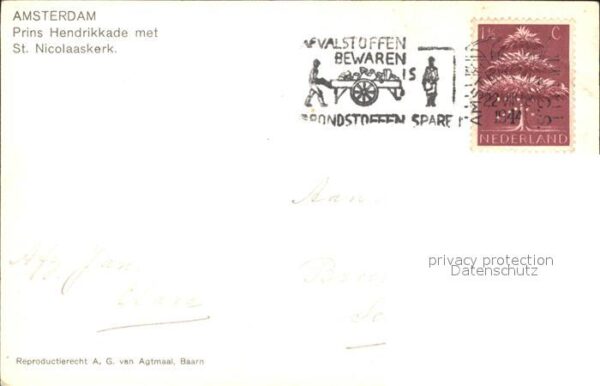 Amsterdam Niederlande Prins Hendrikkade St Nicolaaskerk – Bild 2
