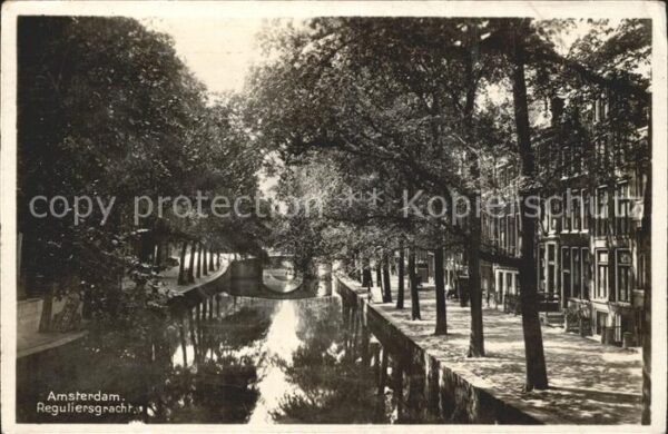 Amsterdam Niederlande Reguliersgracht